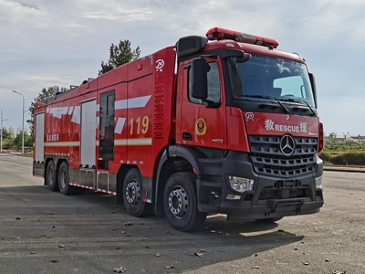 江特牌A類型奔馳泡沫消防車(國(guó)六)